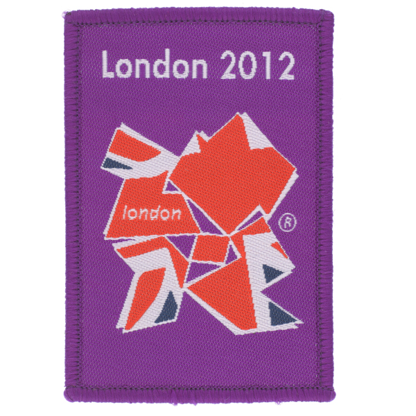Shoulder badge worn by soldiers during the London Olympic Games, 2012