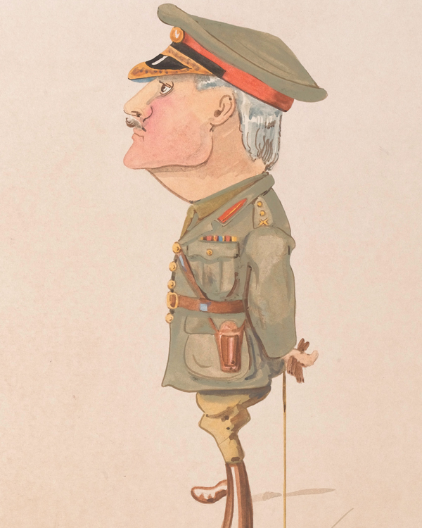 Caricature of General Sir Edmund Allenby, c1918