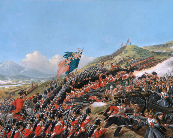 The 7th Royal Fusiliers and the Coldstream Guards at the Alma, 1854