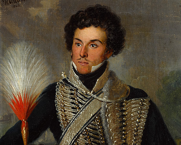 An officer of the 18th Regiment of (Light) Dragoons (Hussars), c1815