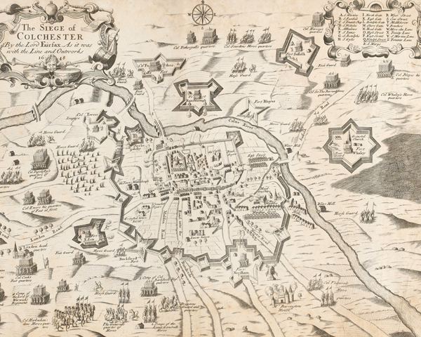The Siege of Colchester by Lord Fairfax, 1648 