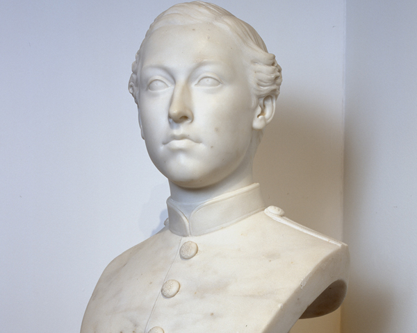 Marble bust of Prince Arthur, 1868