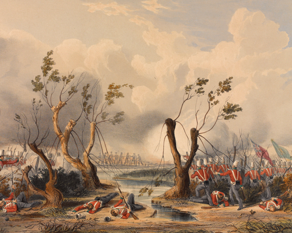 Charge of the 24th Regiment at Chillianwala, 1849