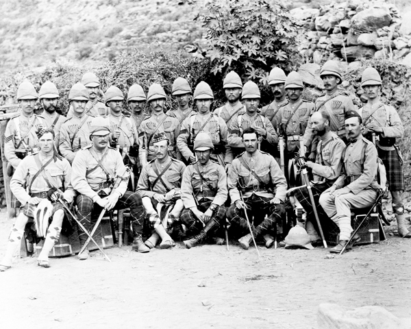 Members of the 2nd Seaforth Highlanders, Hazara Expedition, 1888