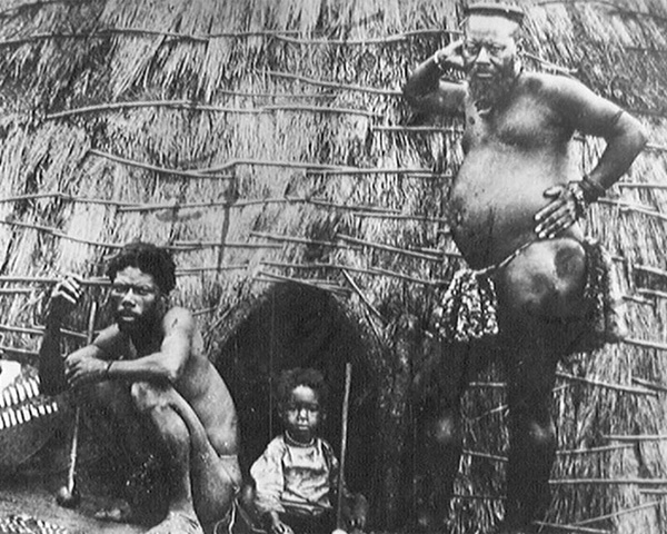 Ntshingwayo kaMahole (right) led the Zulus at Isandlwana, 1879