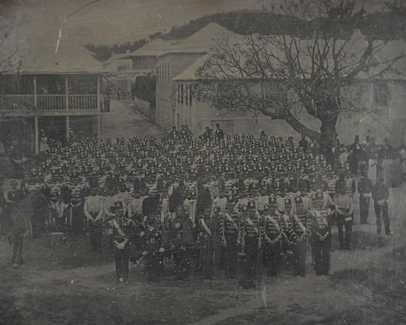 26th (The Cameronians) Regiment at Gibraltar, c1851