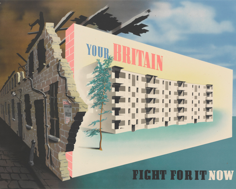 'Your Britain. Fight for It Now' poster by Abram Games, 1942