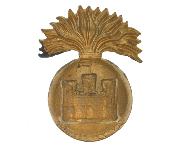 Other ranks' cap badge, The Royal Inniskilling Fusiliers, c1930