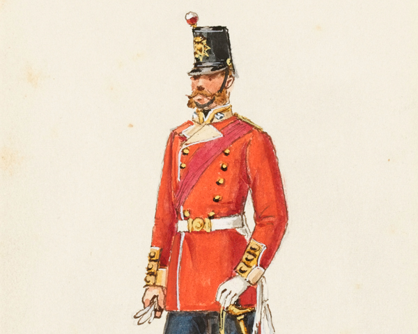 An officer of the 61st Regiment, 1856