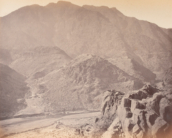 Ali Masjid fortress in the Khyber Pass, 1878