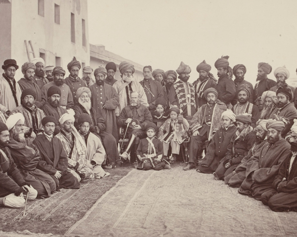 General Fredrick Roberts and Sirdars of Kabul, 1879
