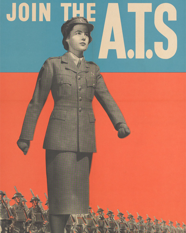 'You are wanted too! Join the ATS', recruiting poster, c1941