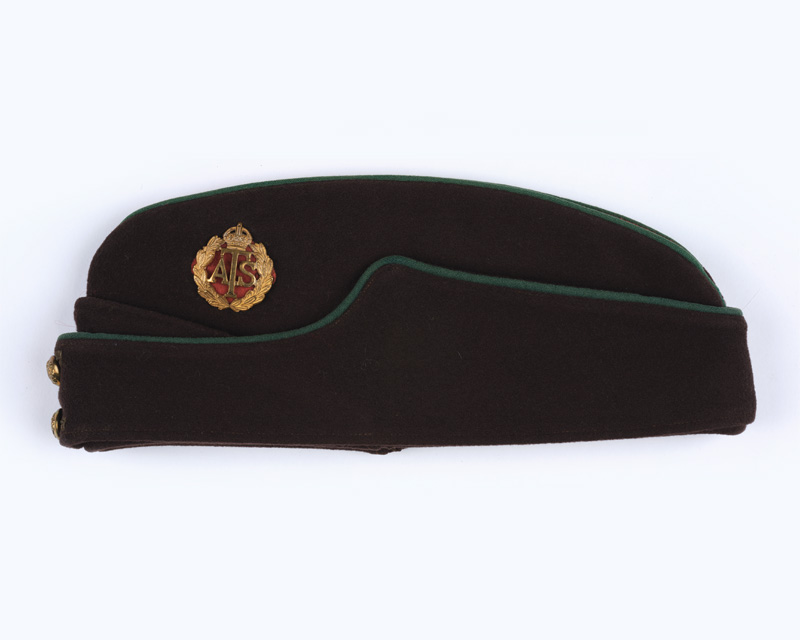 Officer’s field service forage cap, ATS, c1945