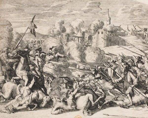 A sortie by the Enniskillen garrison, 1689