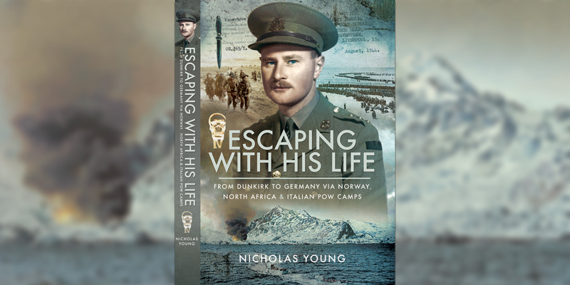 'Escaping with his life' book cover