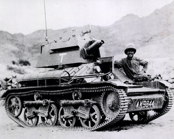 Vickers Light tank, Mohmand, North-West Frontier, 1935