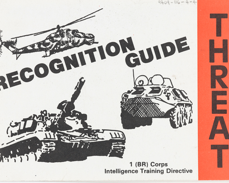 BAOR Threat Recognition Guide, 1988