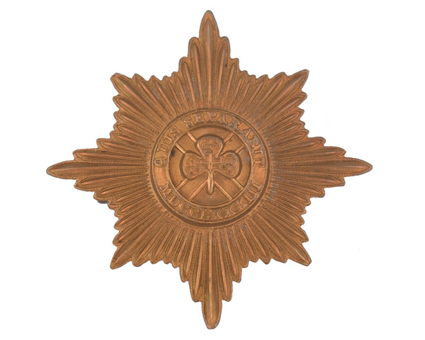 Cap badge, other ranks, Irish Guards, c1900