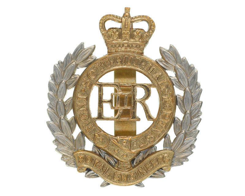 Cap badge, Royal Engineers, post-1953