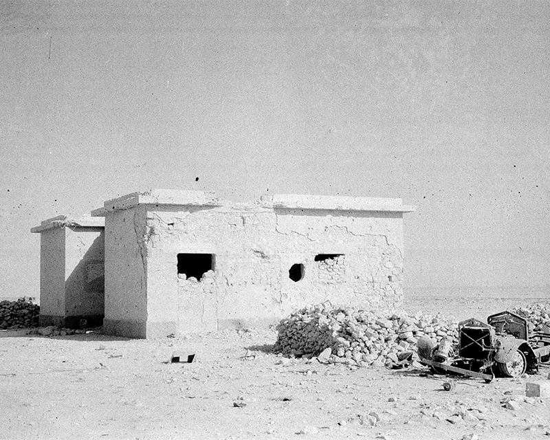 Blockhouse at Sidi Rezegh, Libya, 1941