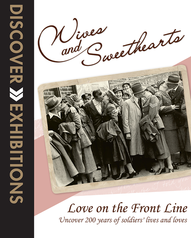 'Wives and Sweethearts' exhibition poster, 2011