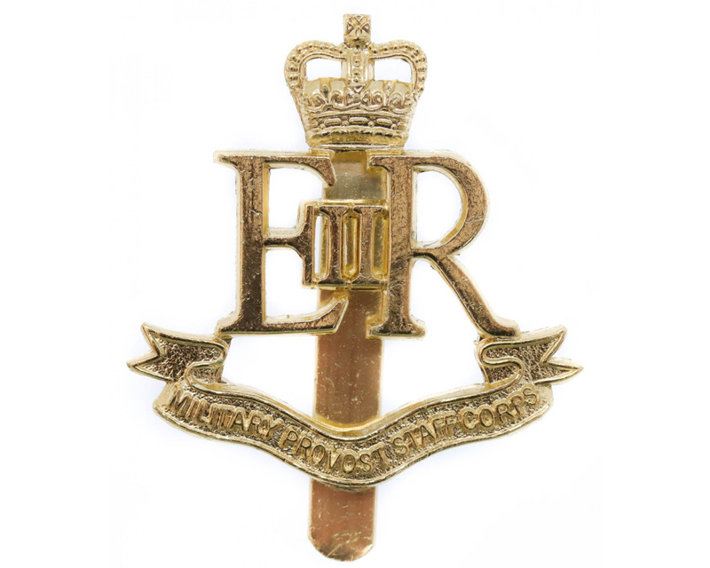 Cap badge, Military Provost Staff Corps, c1980