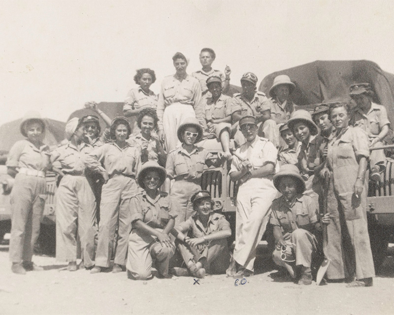 Auxiliary Territorial Service squad, Sinai, 1944