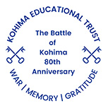 Kohima Educational Trust logo - Kohima 80th anniversary