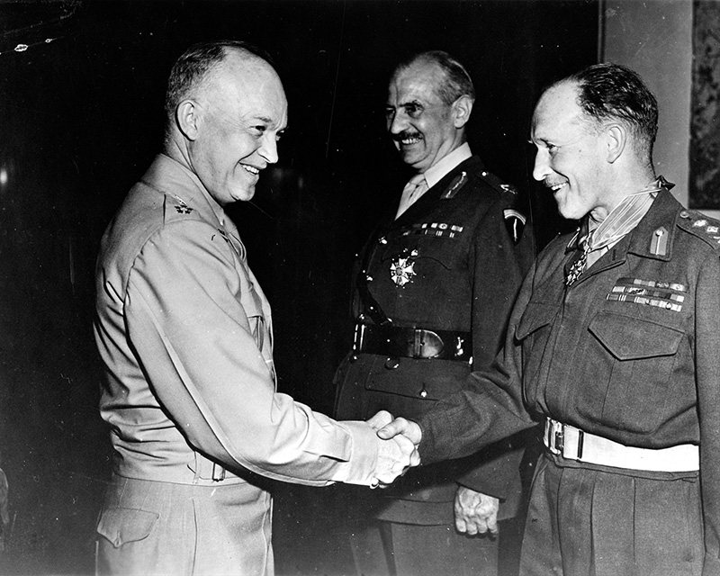 General Dwight Eisenhower, Norway, 1945