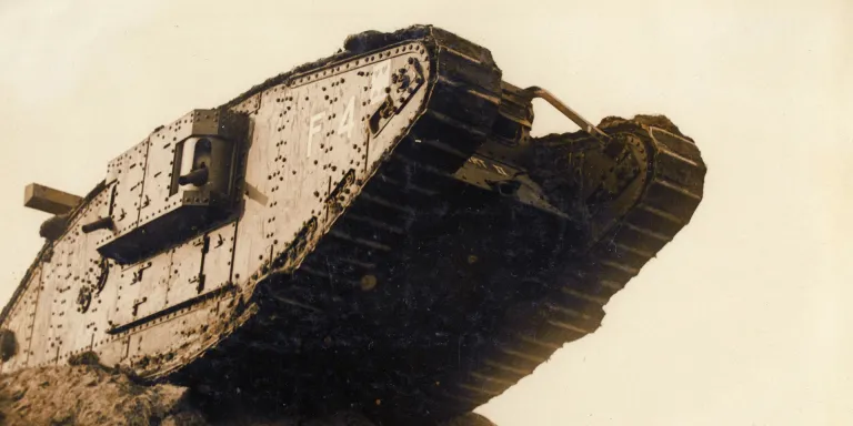 British Mark IV female tank, 1917