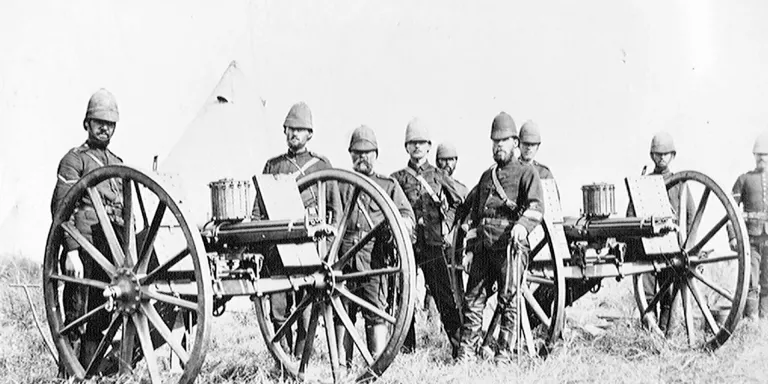 Gatling guns, 1879