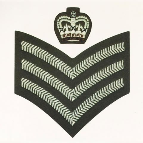 British Army Rank Sergeant Major