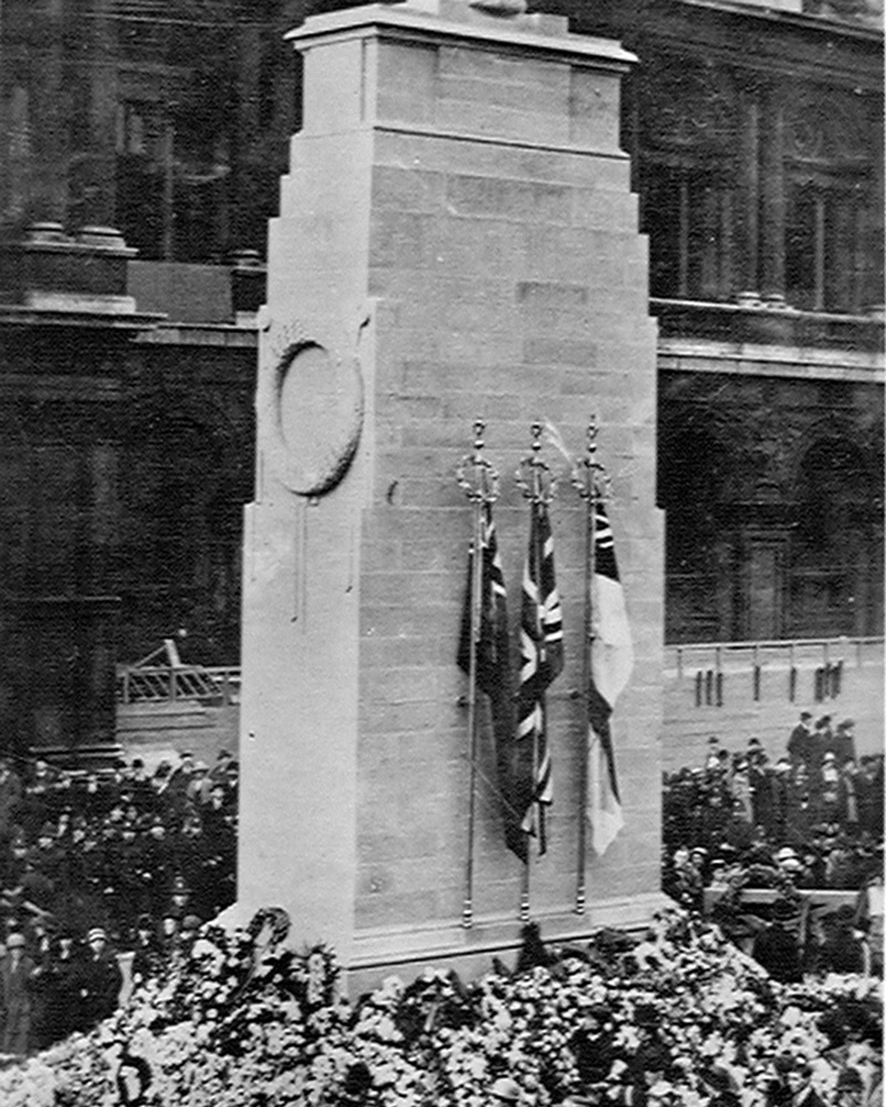 The Cenotaph, London, 11 November 1920