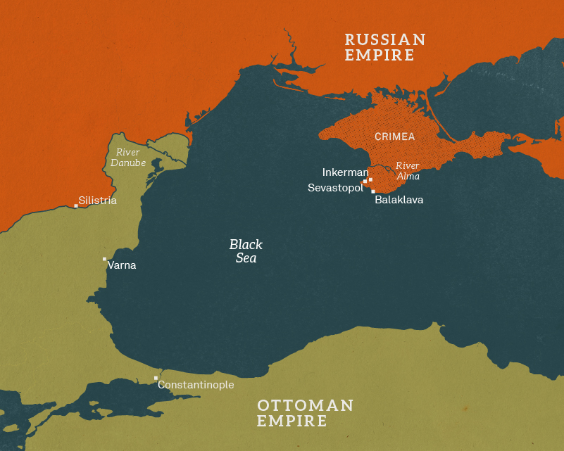 map of crimean war        <h3 class=