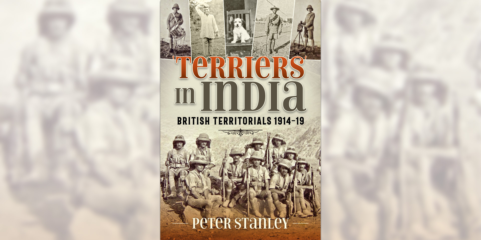 '"Terriers" in India: British Territorials, 1914-19' book cover