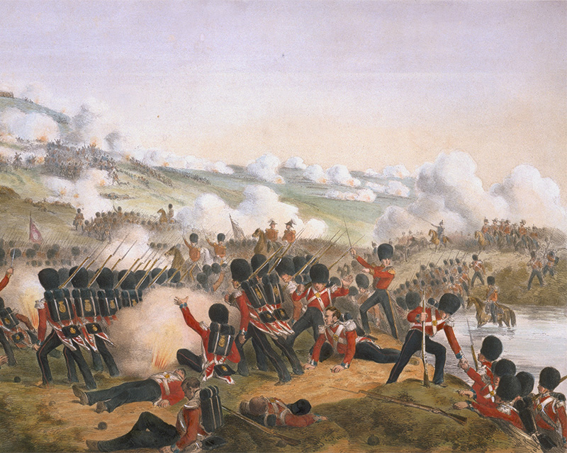 The grand charge of the Guards on the Heights of the Alma, 20 September 1854