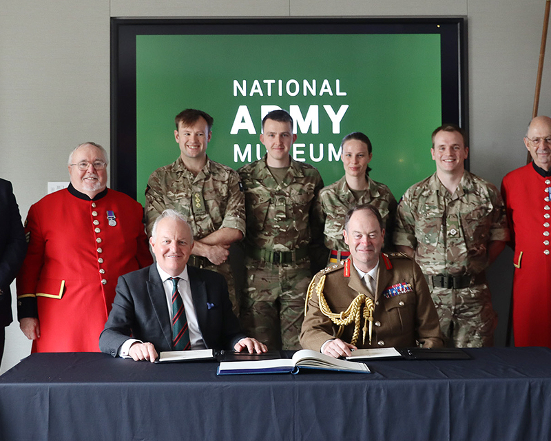 The signing of the Armed Forces Covenant at the National Army Museum, 13 June 2024