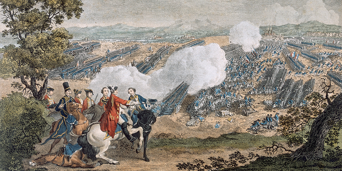 The Battle of Minden, 1 August 1759