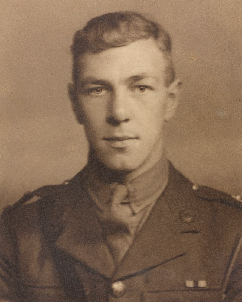 Lieutenant James Arthur Riccomini MBE MC, c1944