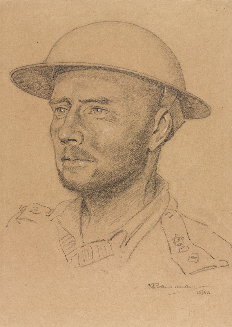 Brigadier Hugh Richards CBE DSO,  1944