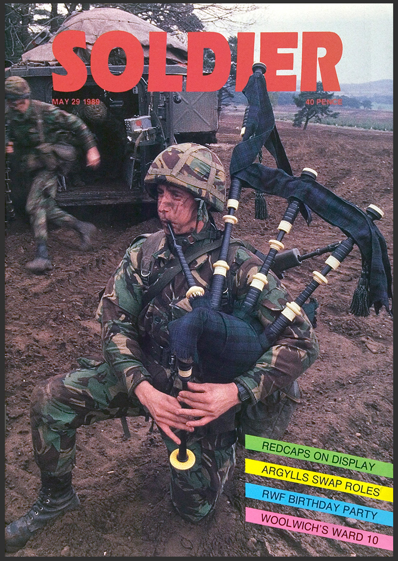 Soldier Magazine cover, May 1989