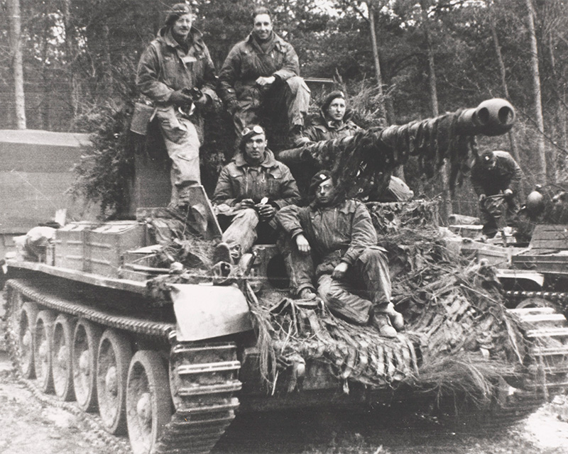 Challenger tank of 15th/19th King’s Royal Hussars, 4 March 1945