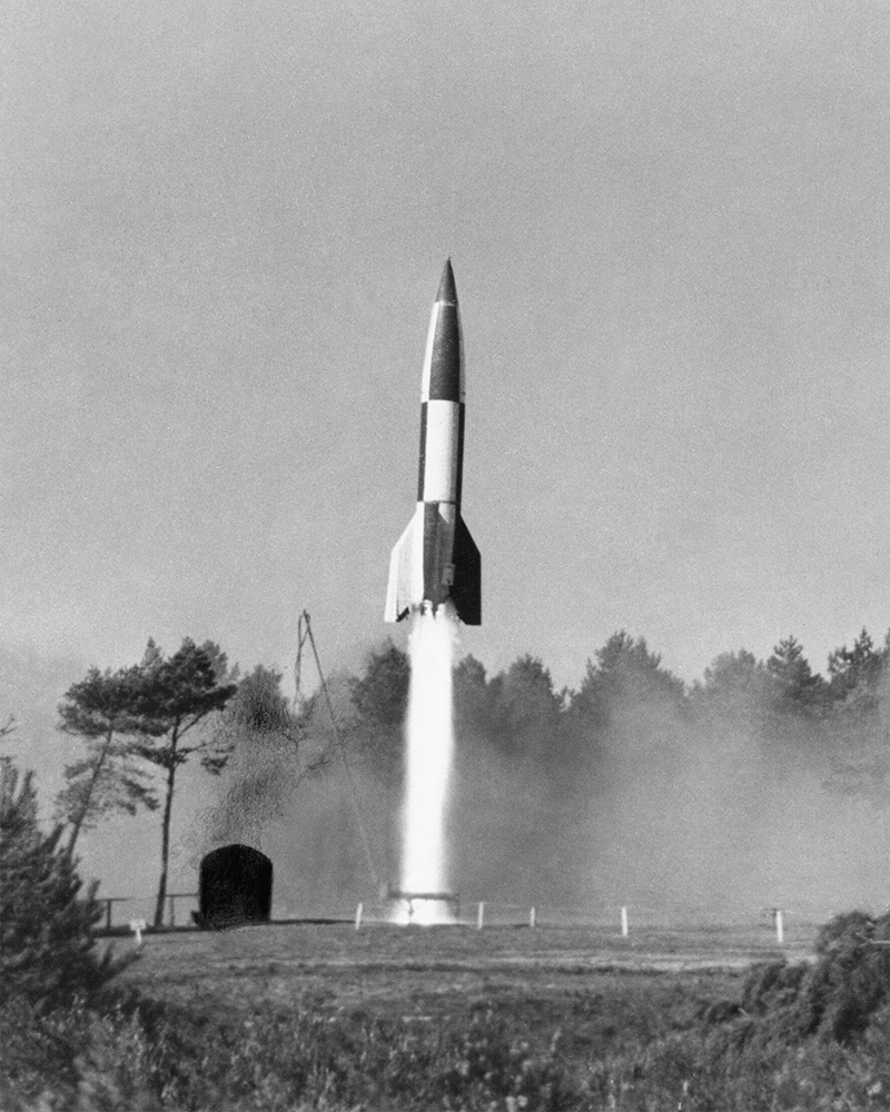 V-2 rocket launch, 1945