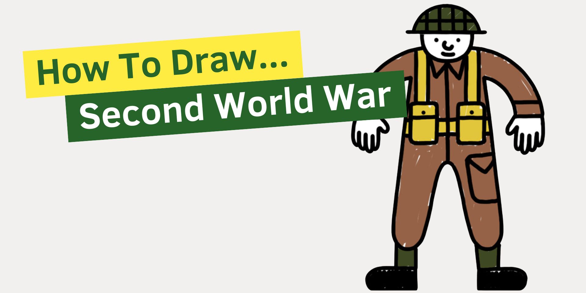 How to Draw: Second World War edition