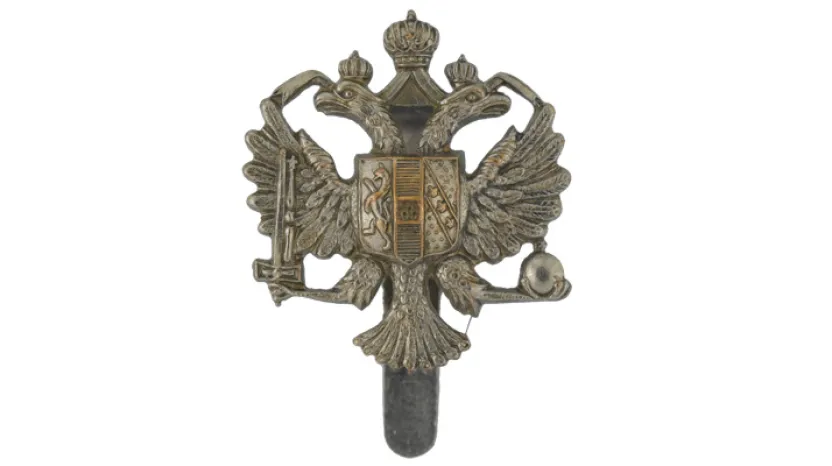 Other ranks’ cap badge, 1st The Queen’s Dragoon Guards, c1965