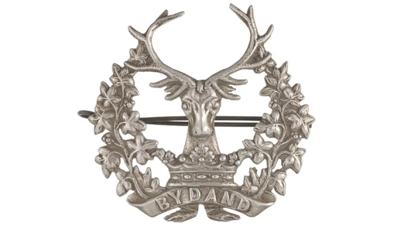 Other ranks' cap badge, The Gordon Highlanders, c1913