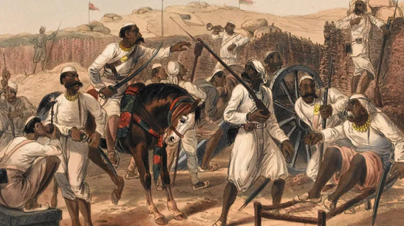 ’Mutinous Sepoys’, c1857