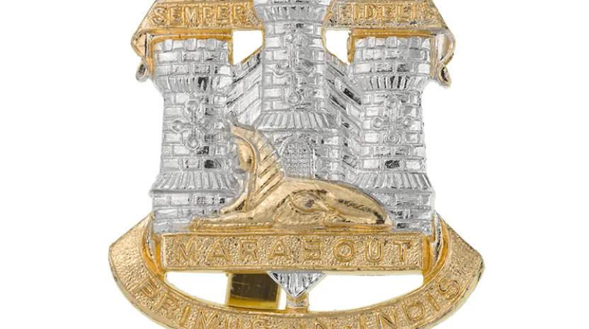 Cap badge, The Devonshire and Dorset Regiment, c1970