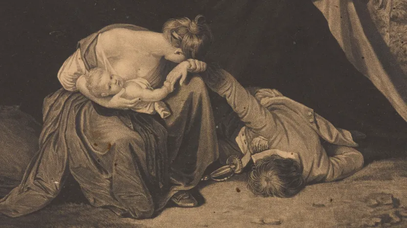 ‘The Dead Soldier’, 1832