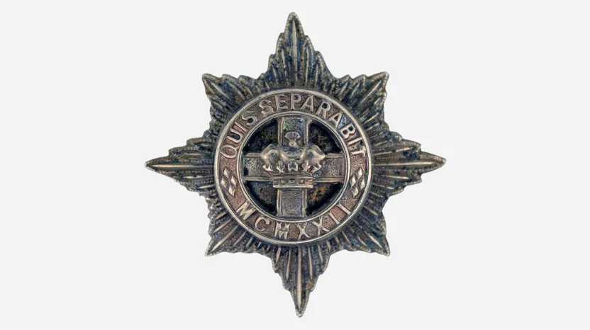 Badge, 4th/7th Royal Dragoon Guards, c1968